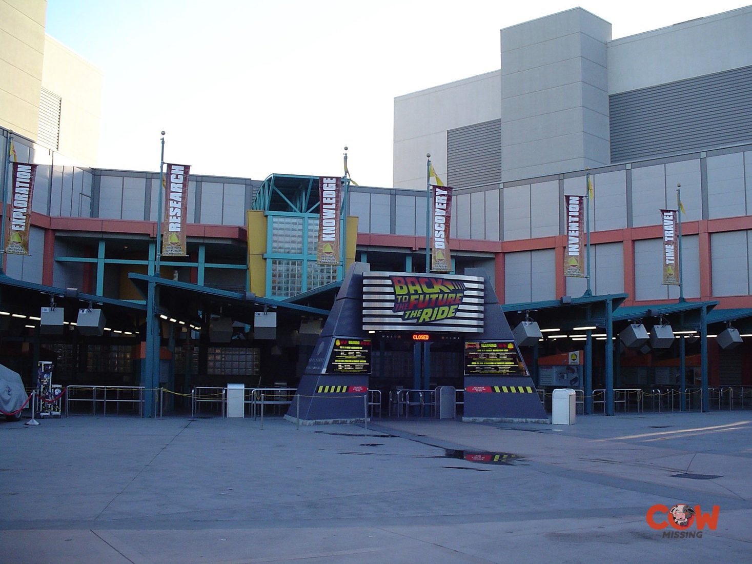 Back to the Future The Ride exterior